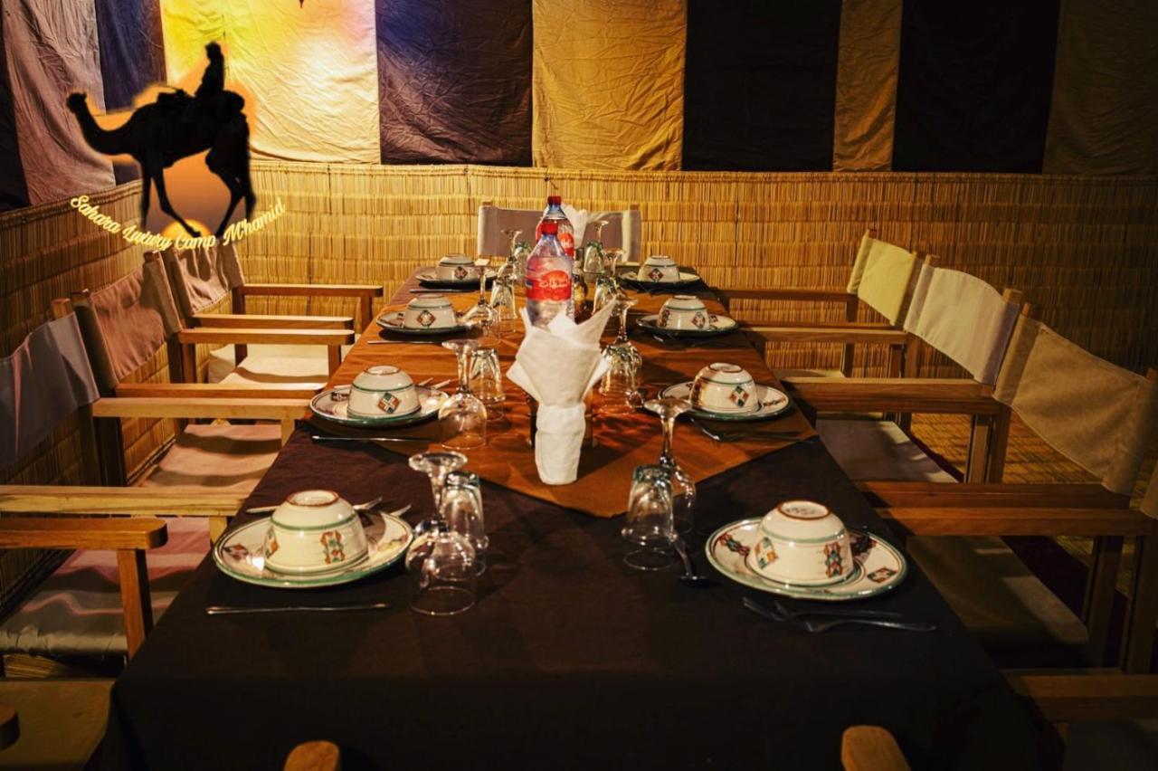 ホテル Sahara Luxury Camp Vip メルズーガ エクステリア 写真
