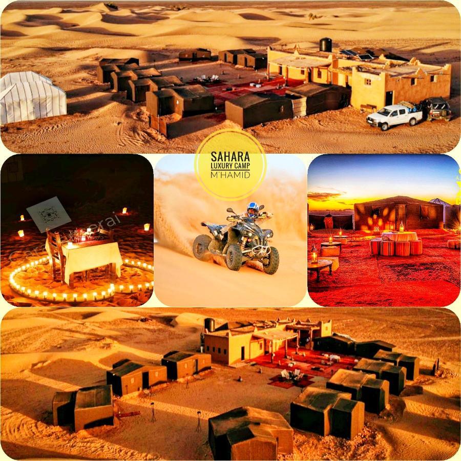ホテル Sahara Luxury Camp Vip メルズーガ エクステリア 写真