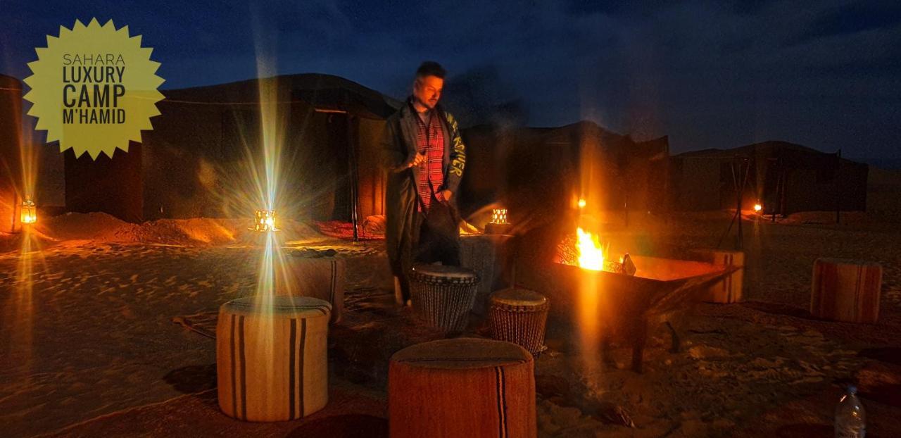 ホテル Sahara Luxury Camp Vip メルズーガ エクステリア 写真