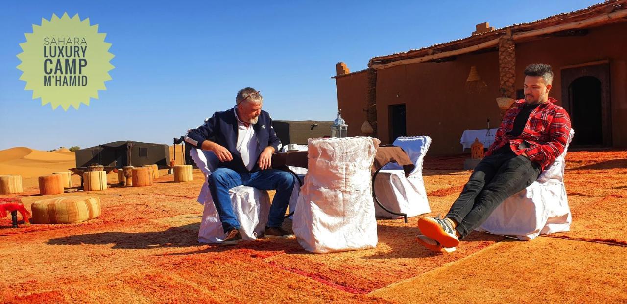 ホテル Sahara Luxury Camp Vip メルズーガ エクステリア 写真