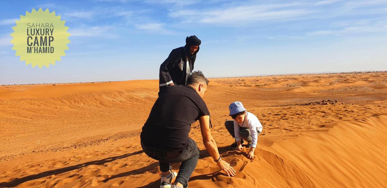 ホテル Sahara Luxury Camp Vip メルズーガ エクステリア 写真