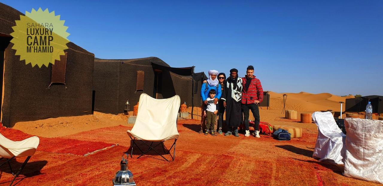ホテル Sahara Luxury Camp Vip メルズーガ エクステリア 写真