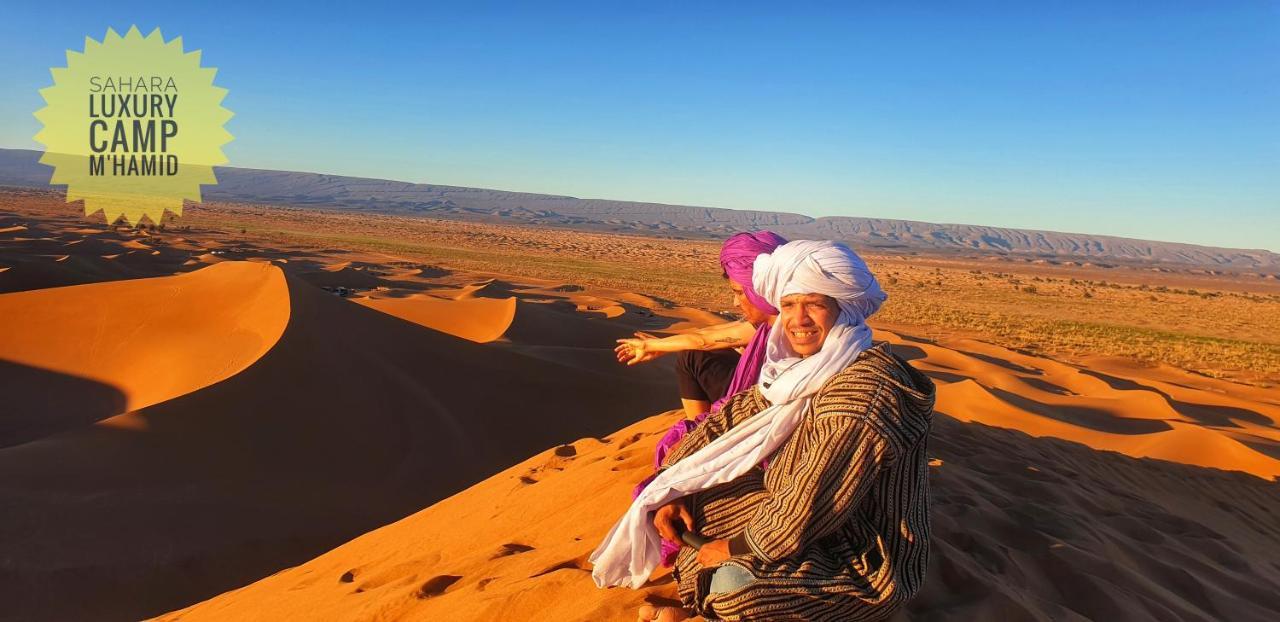 ホテル Sahara Luxury Camp Vip メルズーガ エクステリア 写真