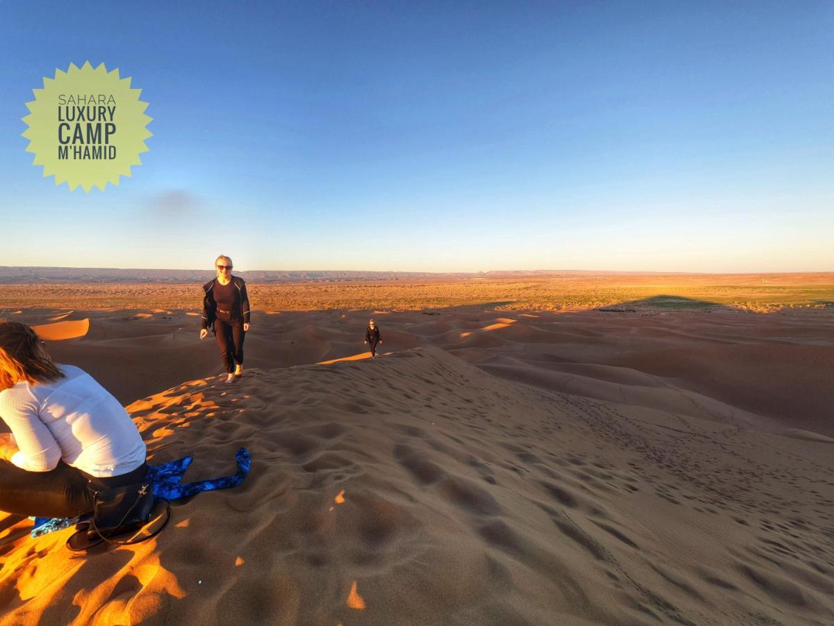 ホテル Sahara Luxury Camp Vip メルズーガ エクステリア 写真