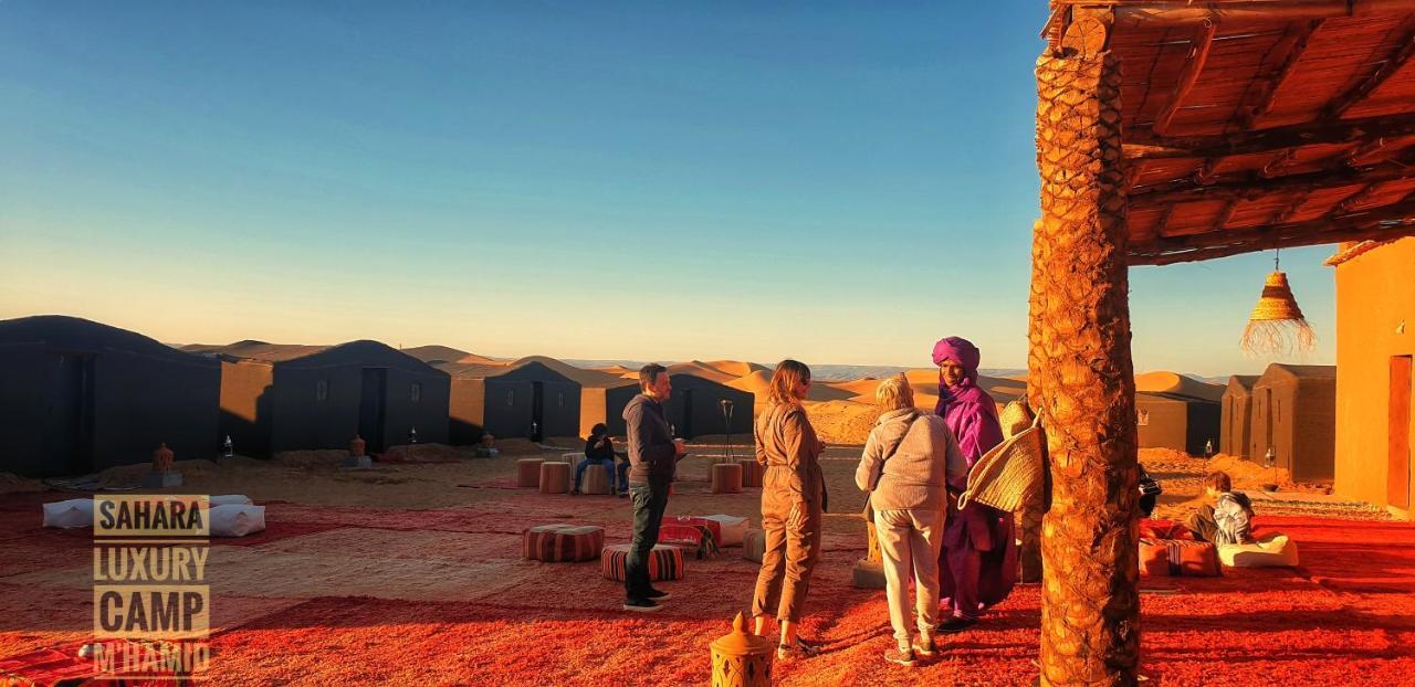 ホテル Sahara Luxury Camp Vip メルズーガ エクステリア 写真